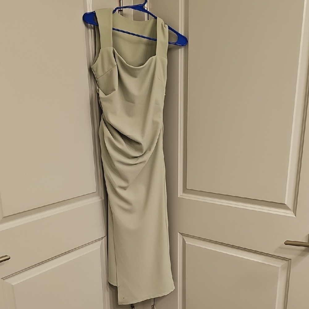 The Commense Sage Dress